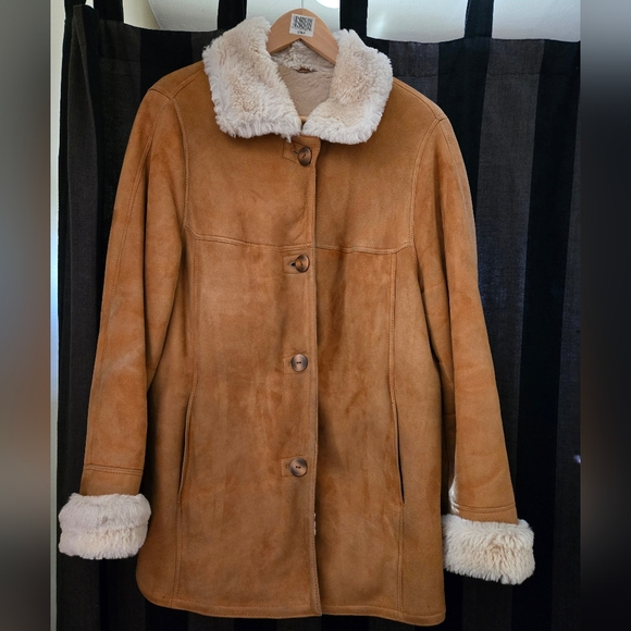 Danier Jackets & Blazers - Danier Tan Sheepskin Jacket